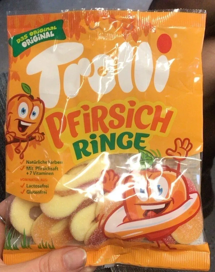 Trolli Pfirsich Ringe
